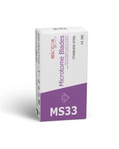 MS33 - MICROS Disposable Microtome Blades for thin sections, Low Profile, 50 pieces