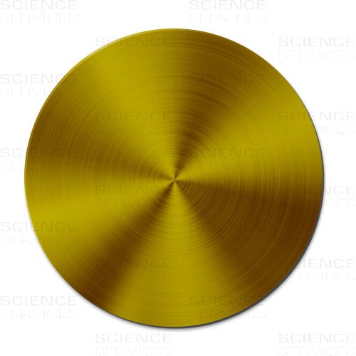 Sputter-Target, Gold, Ø57mm x 0,2mm, 99,99% Au, each